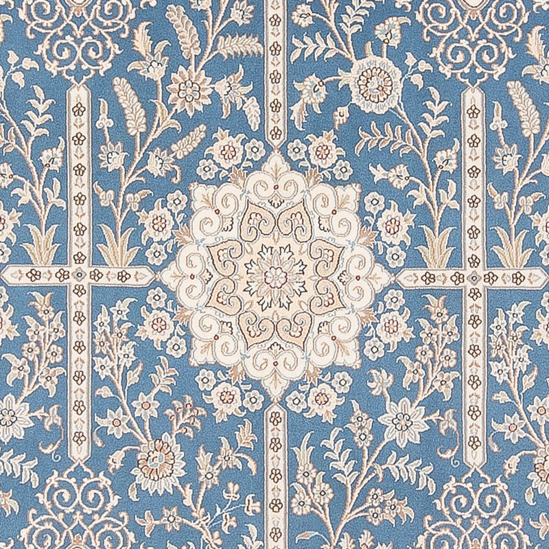 Persisk matta - Nain - Premium - 298 x 200 cm - ljusblå