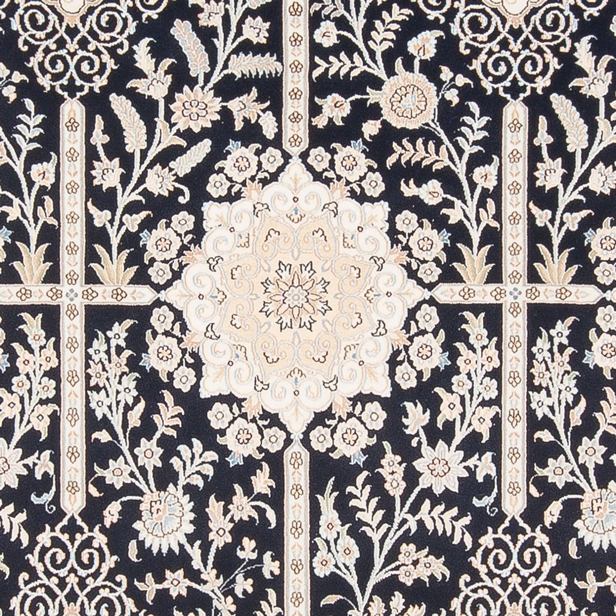 Persisk matta - Nain - Premium - 298 x 198 cm - mörkblå