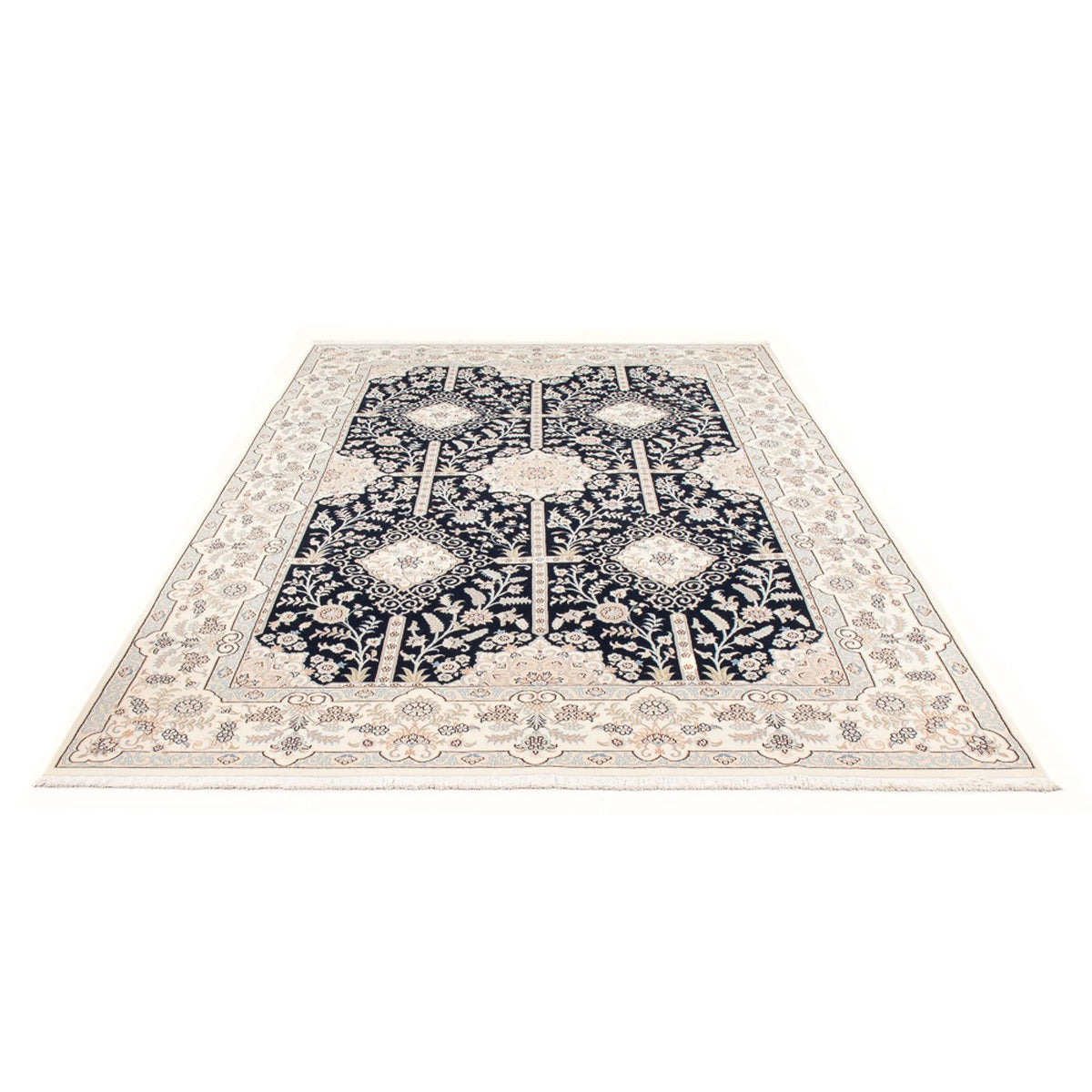 Persisk matta - Nain - Premium - 298 x 198 cm - mörkblå