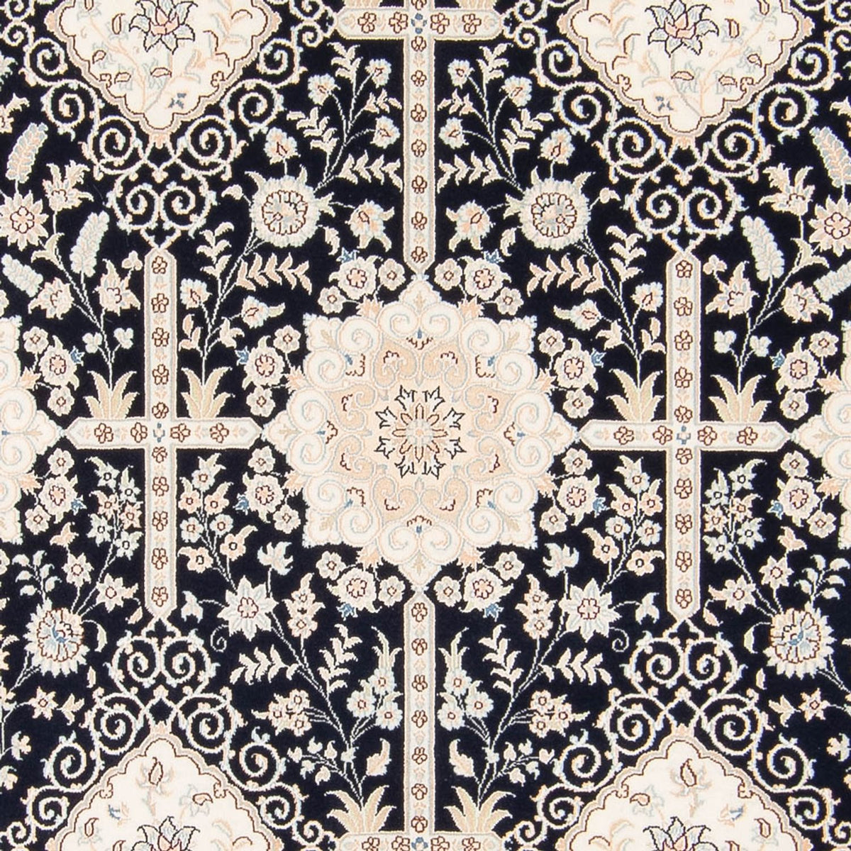 Persisk matta - Nain - 233 x 170 cm - mörkblå