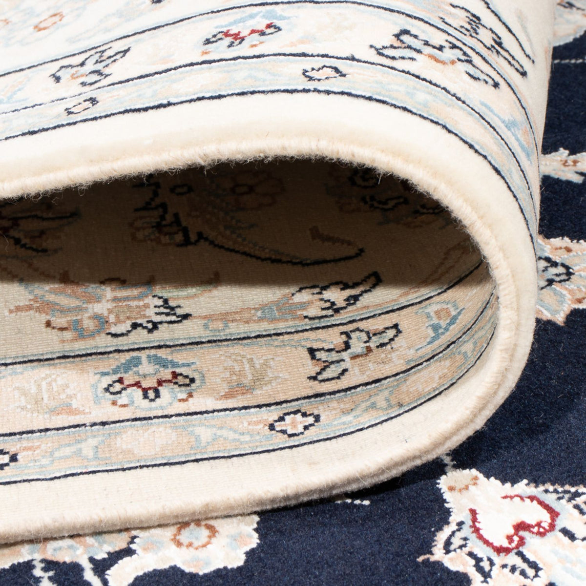 Persisk matta - Nain - Premium - 275 x 228 cm - mörkblå