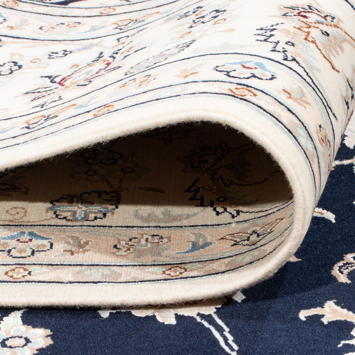 Persisk matta - Nain - Premium - 298 x 200 cm - mörkblå