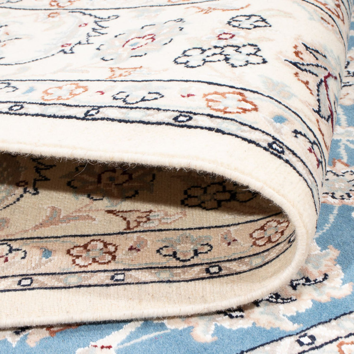 Persisk matta - Nain - Premium - 199 x 149 cm - blå