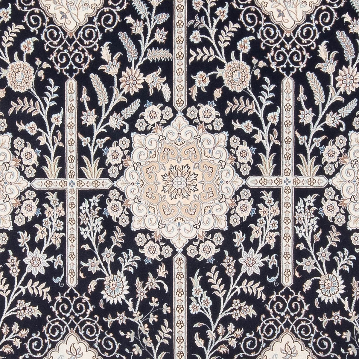 Persisk matta - Nain - Premium - 294 x 196 cm - mörkblå