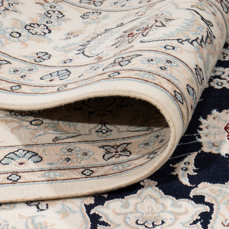 Persisk matta - Nain - 267 x 247 cm - mörkblå