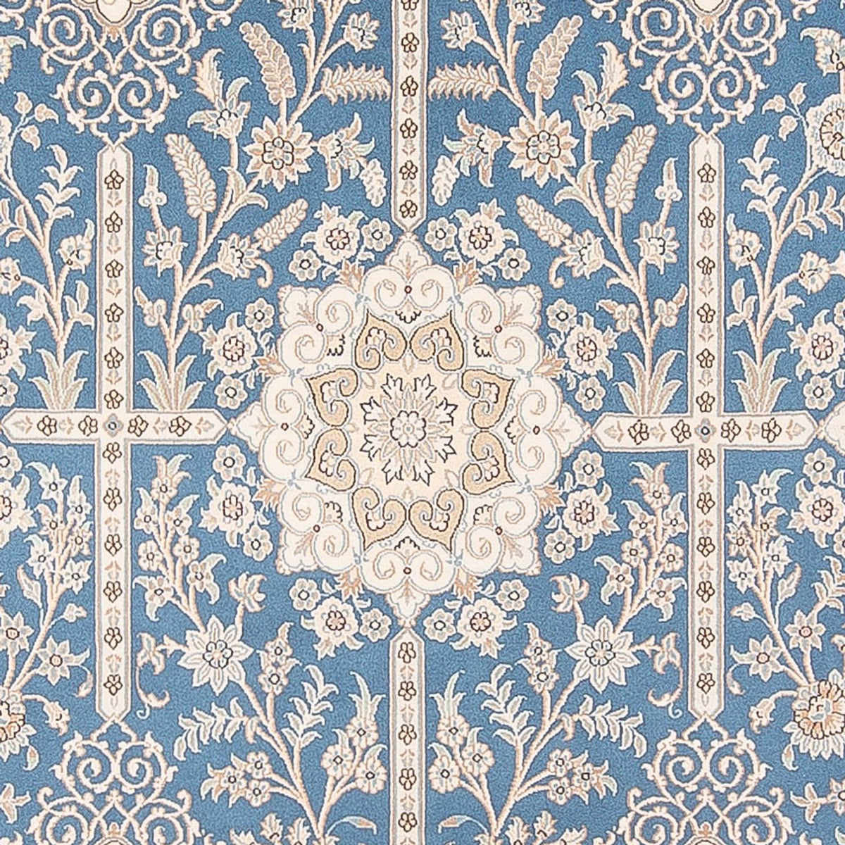 Persisk matta - Nain - Premium - 300 x 198 cm - ljusblå