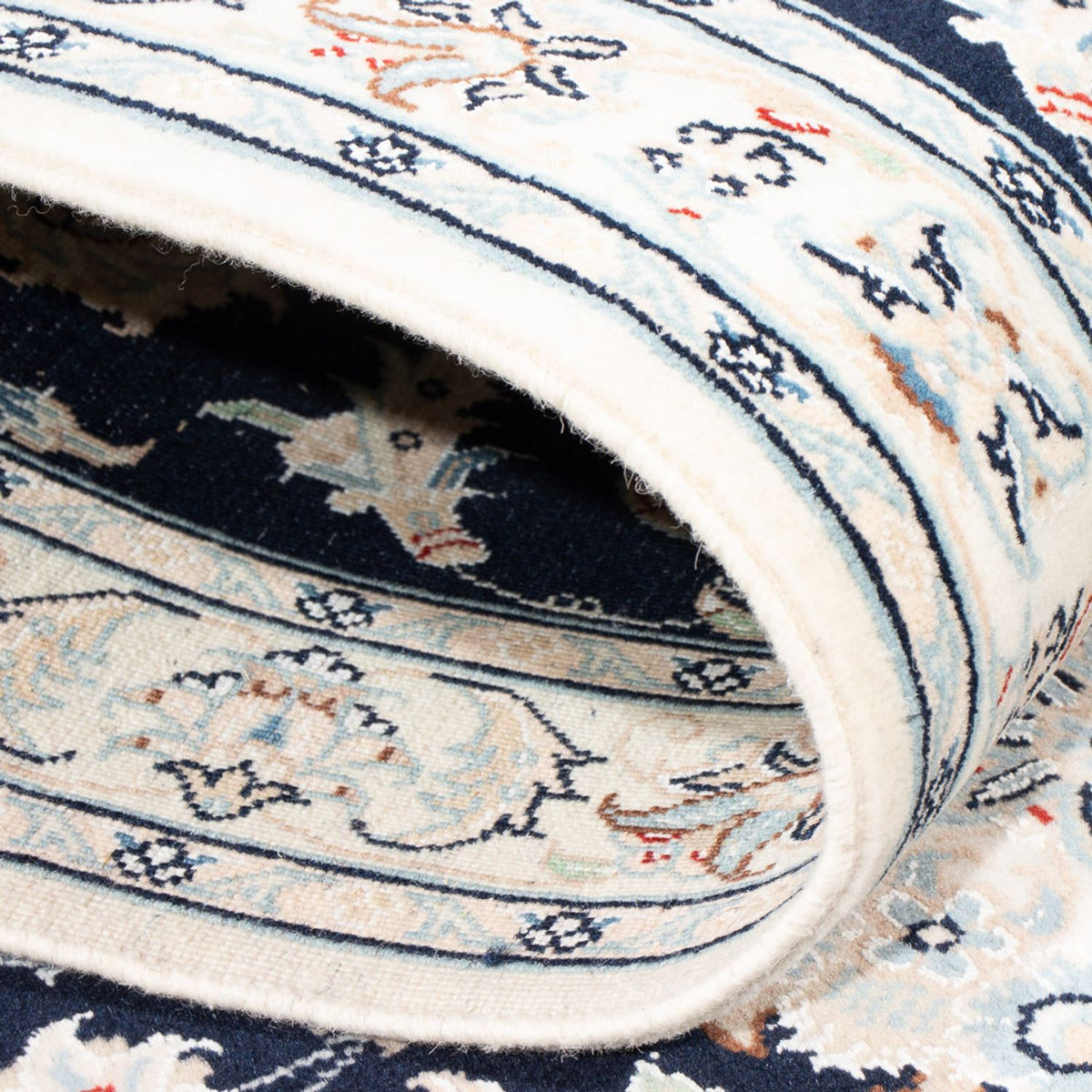 Runner Persisk matta - Nain - Premium - 306 x 81 cm - mörkblå