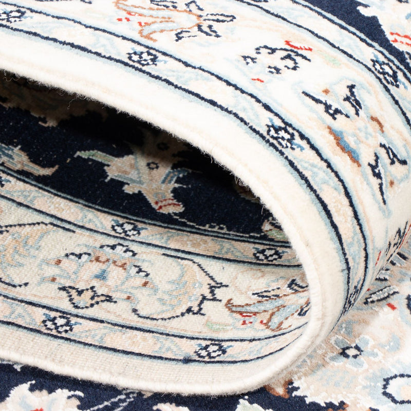 Runner Persisk matta - Nain - Premium - 306 x 81 cm - mörkblå