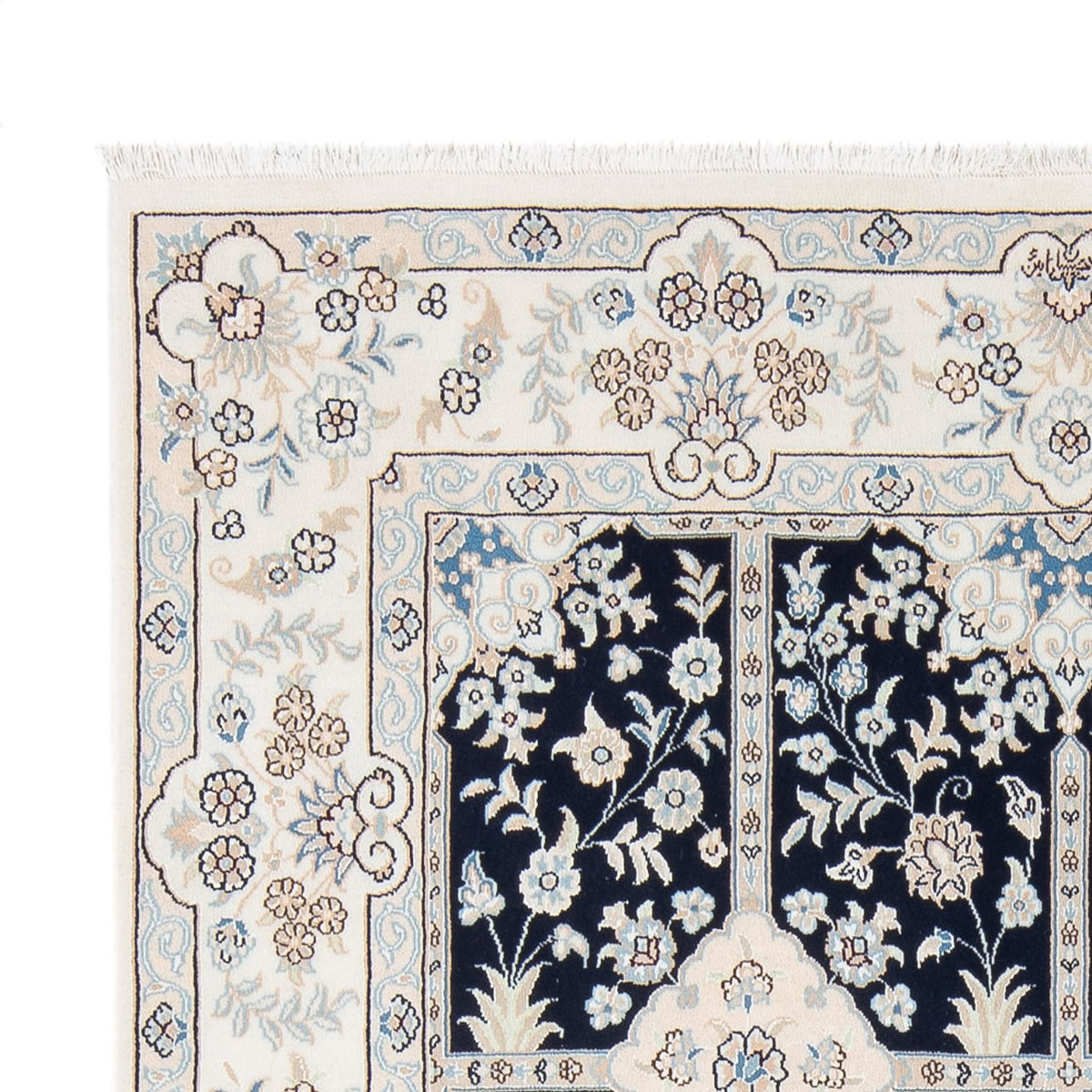 Persisk matta - Nain - Premium - 205 x 150 cm - mörkblå