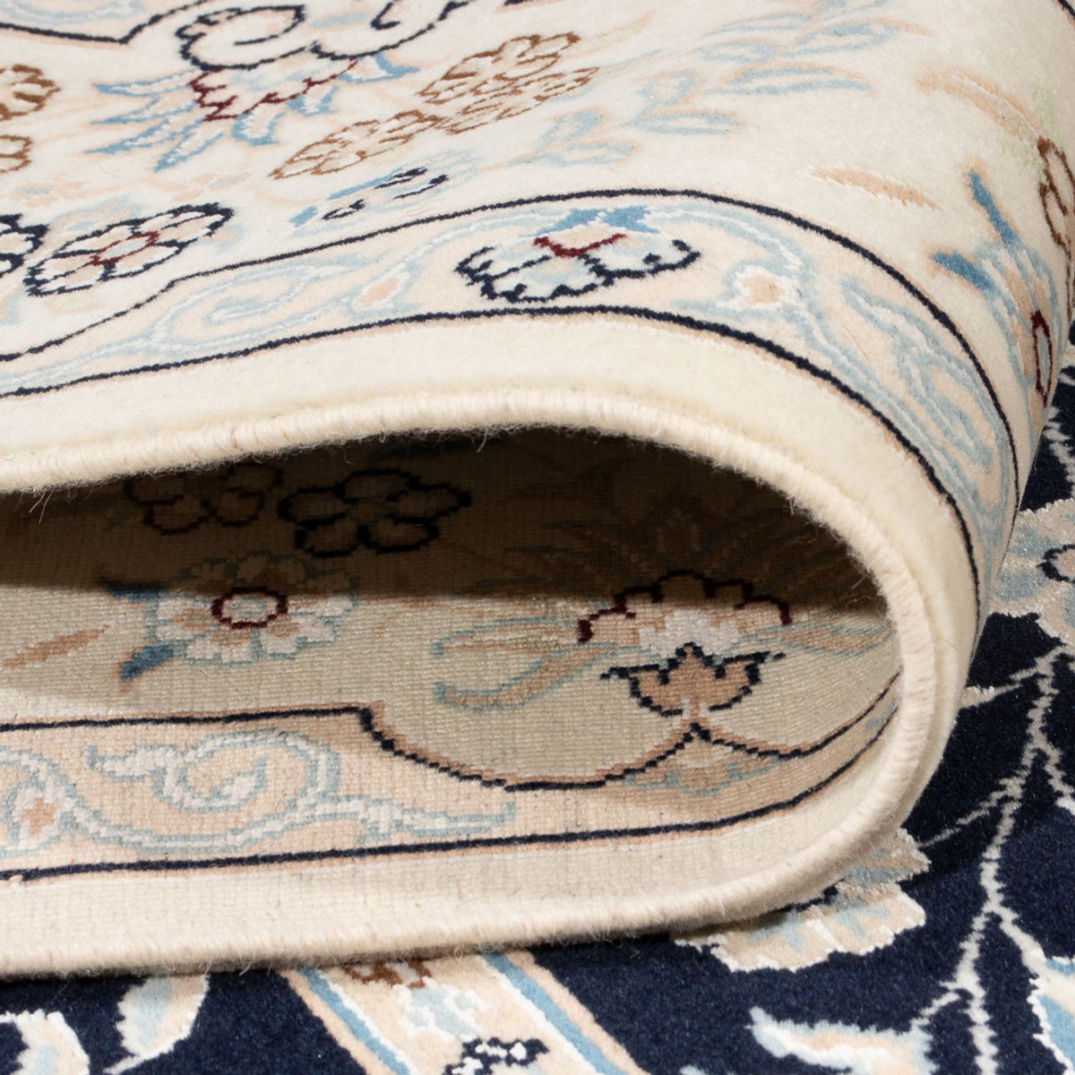 Persisk matta - Nain - Premium - 205 x 150 cm - mörkblå