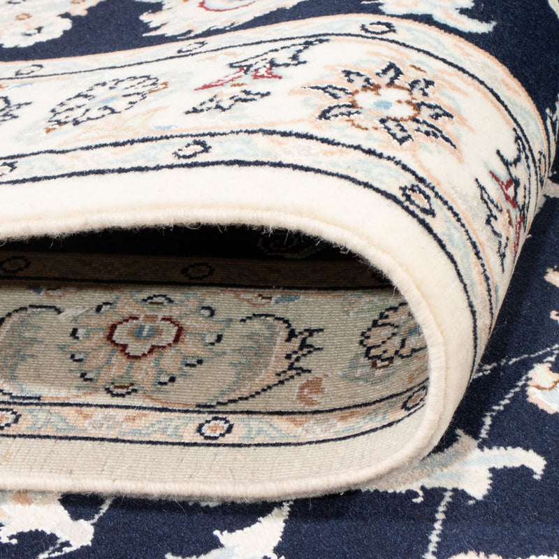 Runner Persisk matta - Nain - Premium - 394 x 92 cm - mörkblå