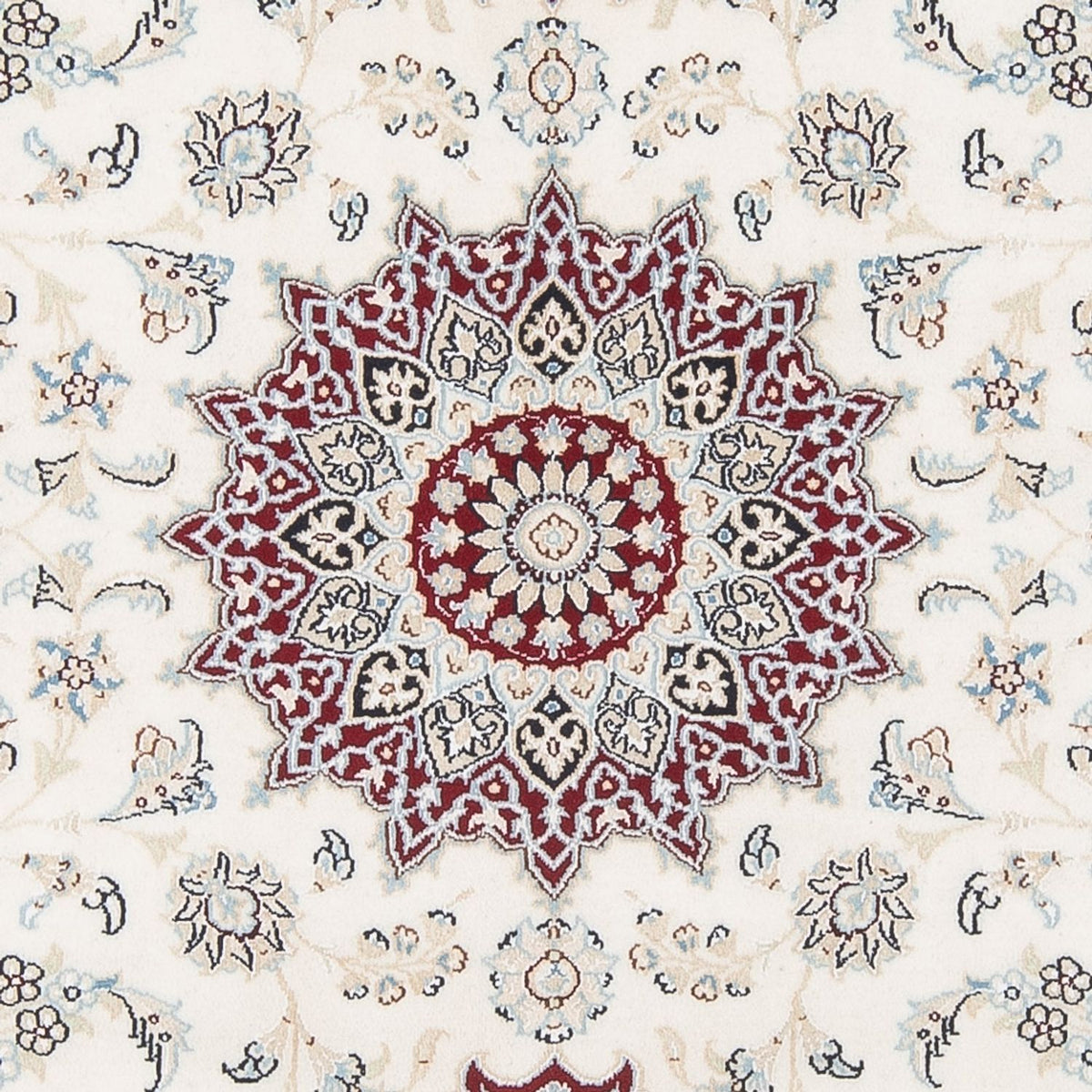 Persisk matta - Nain - Premium - 193 x 150 cm - grädde