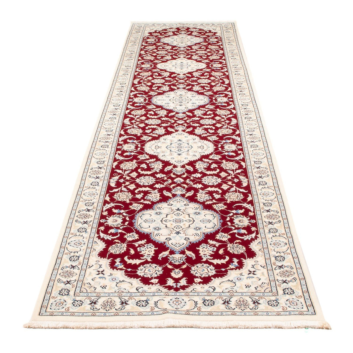 Runner Persisk matta - Nain - Premium - 382 x 89 cm - röd