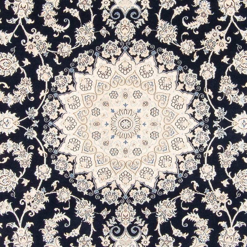 Persisk matta - Nain - 263 x 225 cm - mörkblå