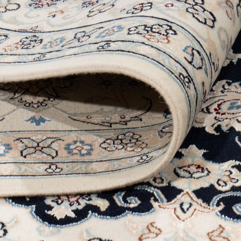 Persisk matta - Nain - 263 x 225 cm - mörkblå