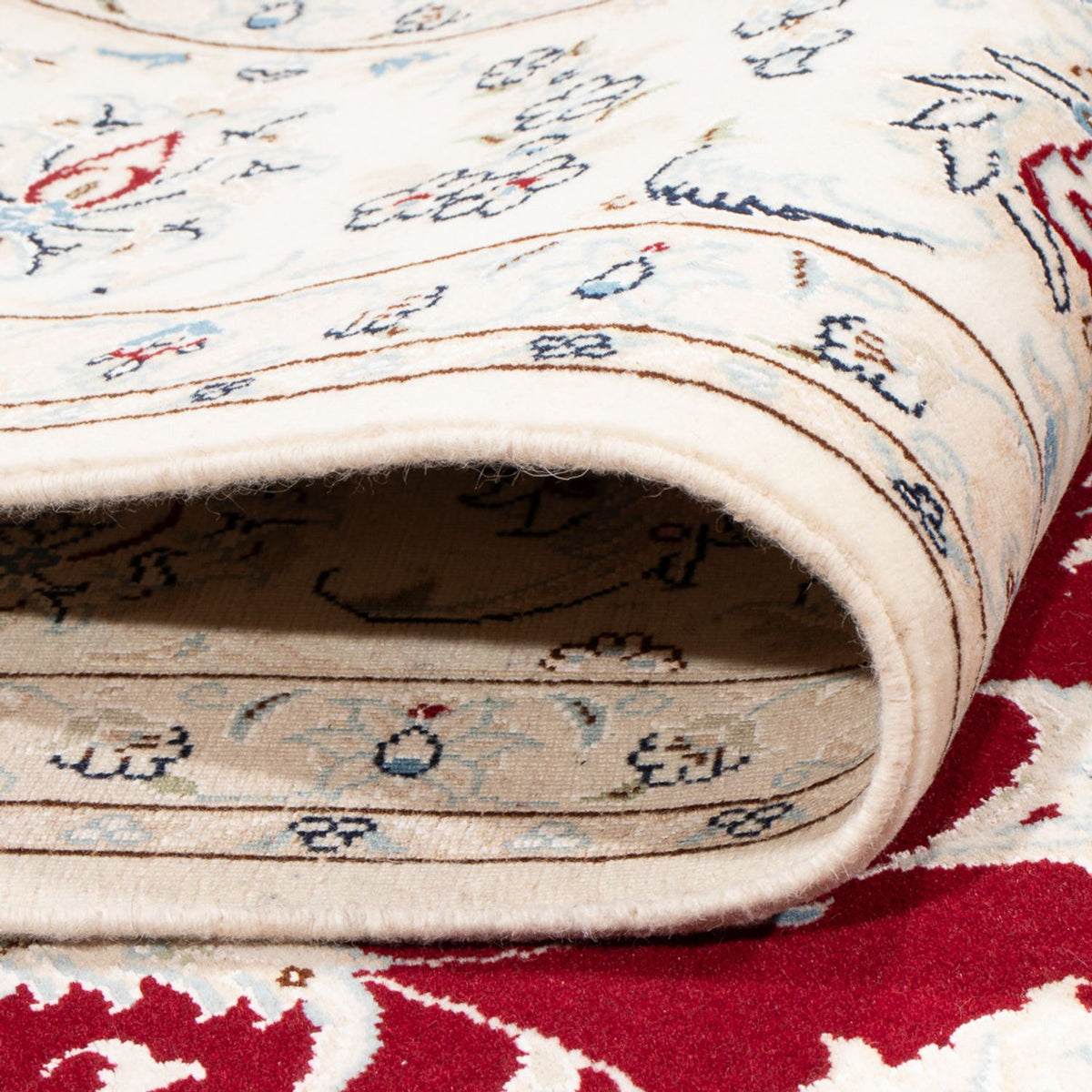 Persisk matta - Nain - Premium - 297 x 200 cm - röd