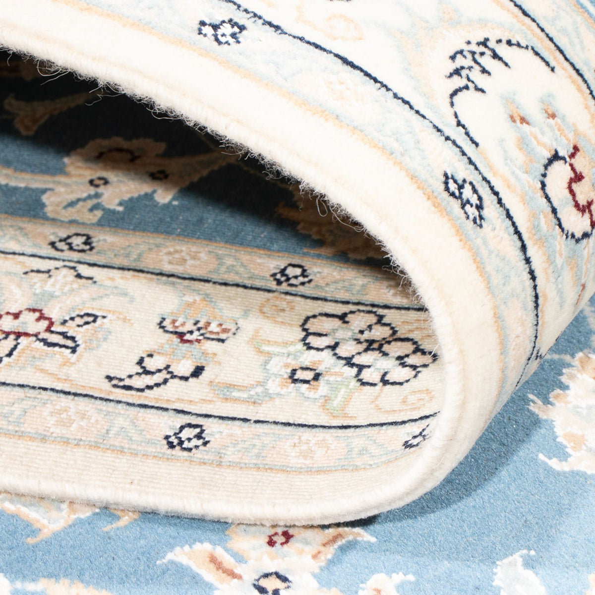 Runner Persisk matta - Nain - Premium - 308 x 81 cm - blå