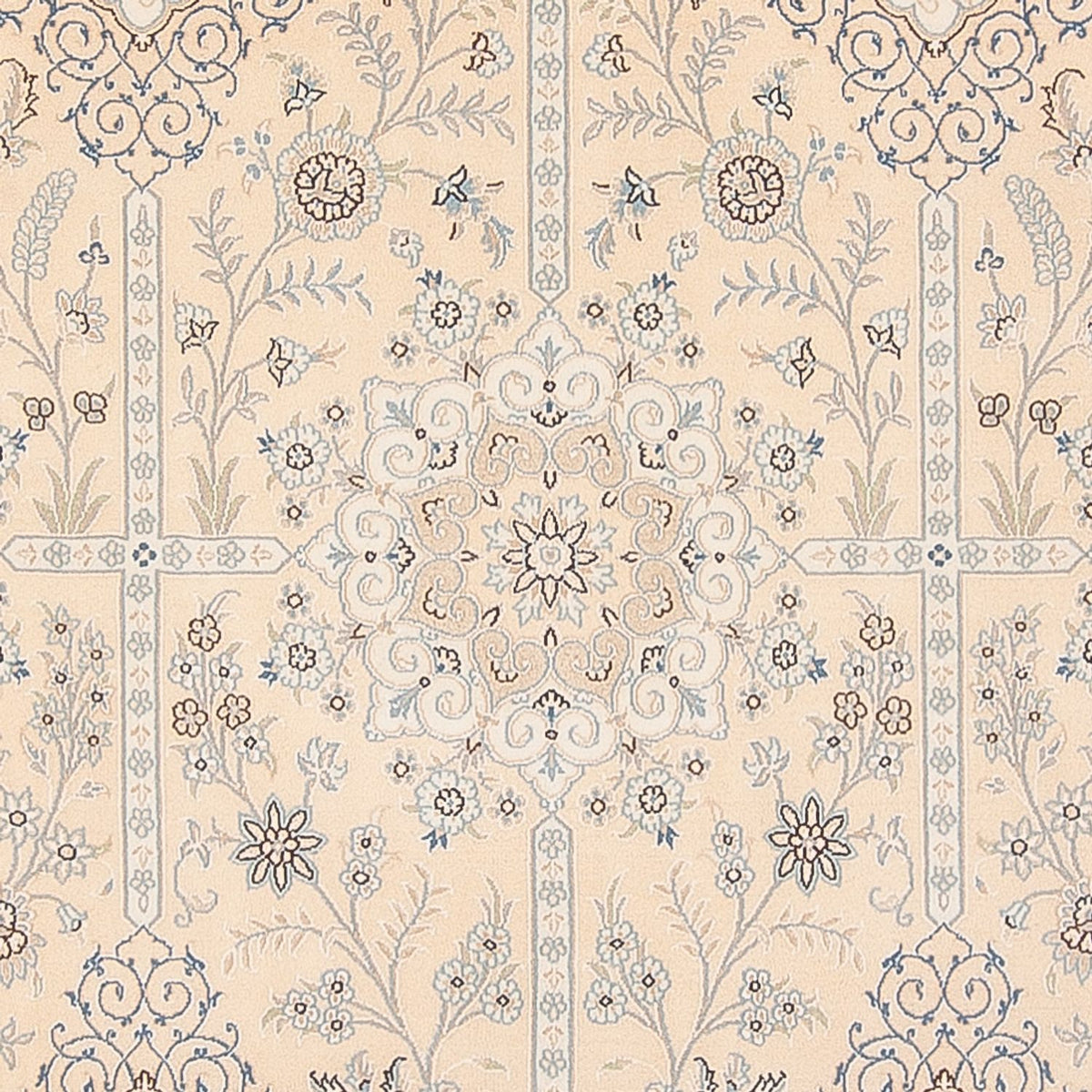 Persisk matta - Nain - Premium - 297 x 198 cm - grädde