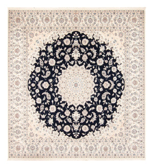 Persisk matta - Nain - 266 x 248 cm - mörkblå