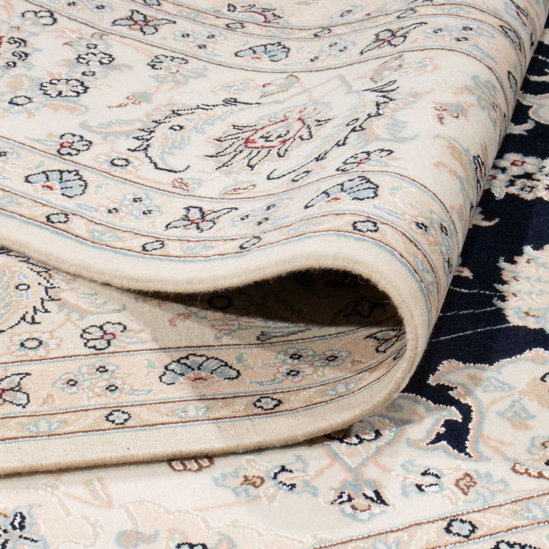 Persisk matta - Nain - 266 x 248 cm - mörkblå