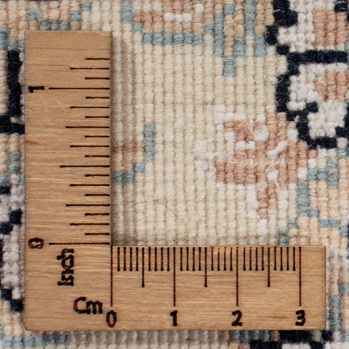 Persisk matta - Nain - 260 x 245 cm - mörkblå