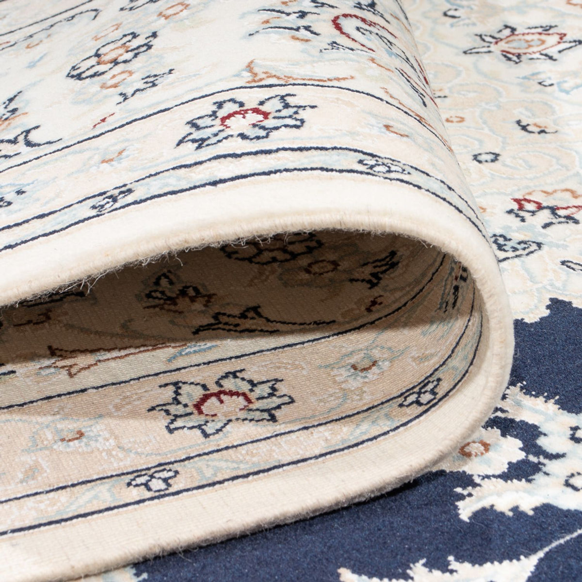 Persisk matta - Nain - Premium - 346 x 244 cm - mörkblå