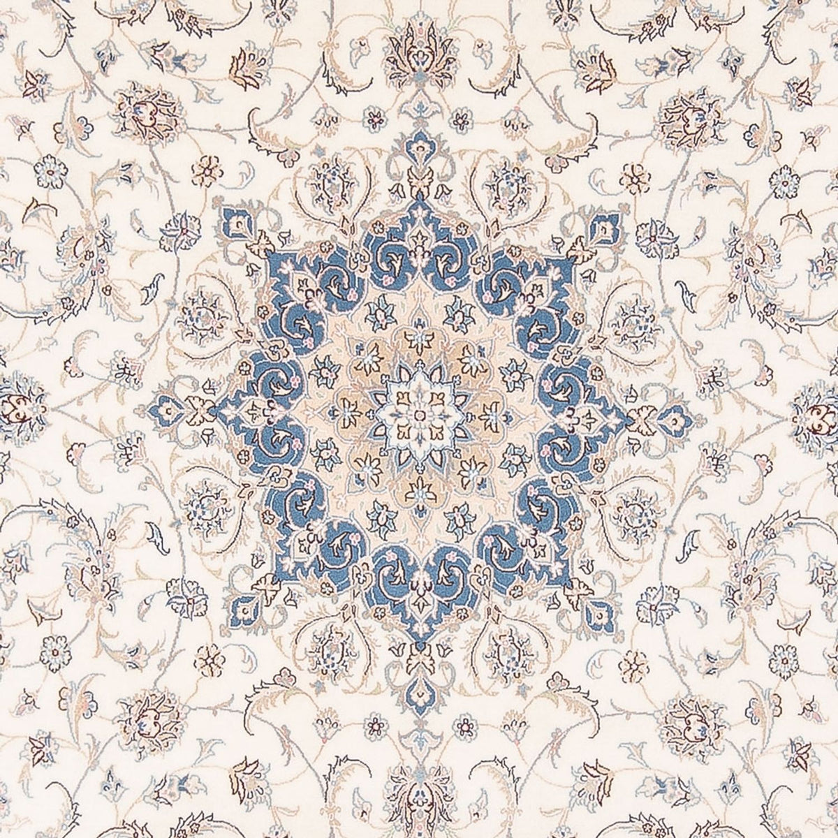 Persisk matta - Nain - Premium - 297 x 246 cm - grädde