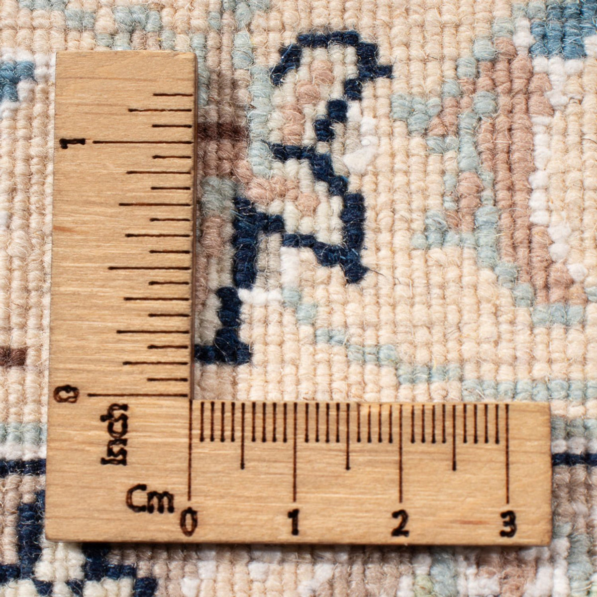 Persisk matta - Nain - Premium - 302 x 200 cm - ljusblå