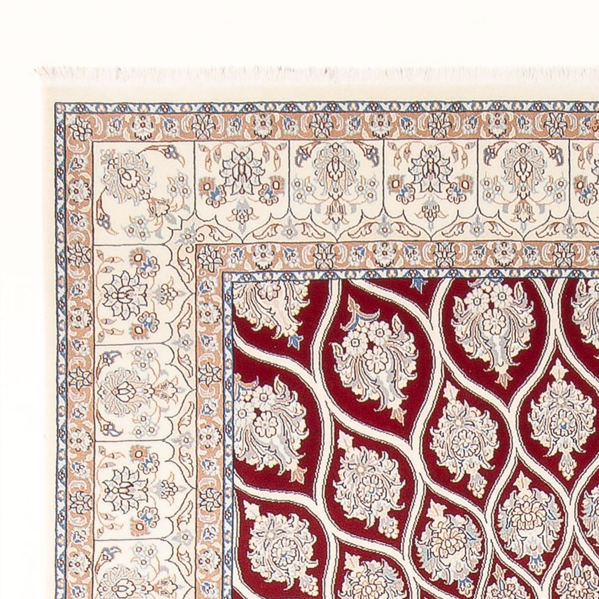 Persisk matta - Nain - Premium - 297 x 196 cm - röd