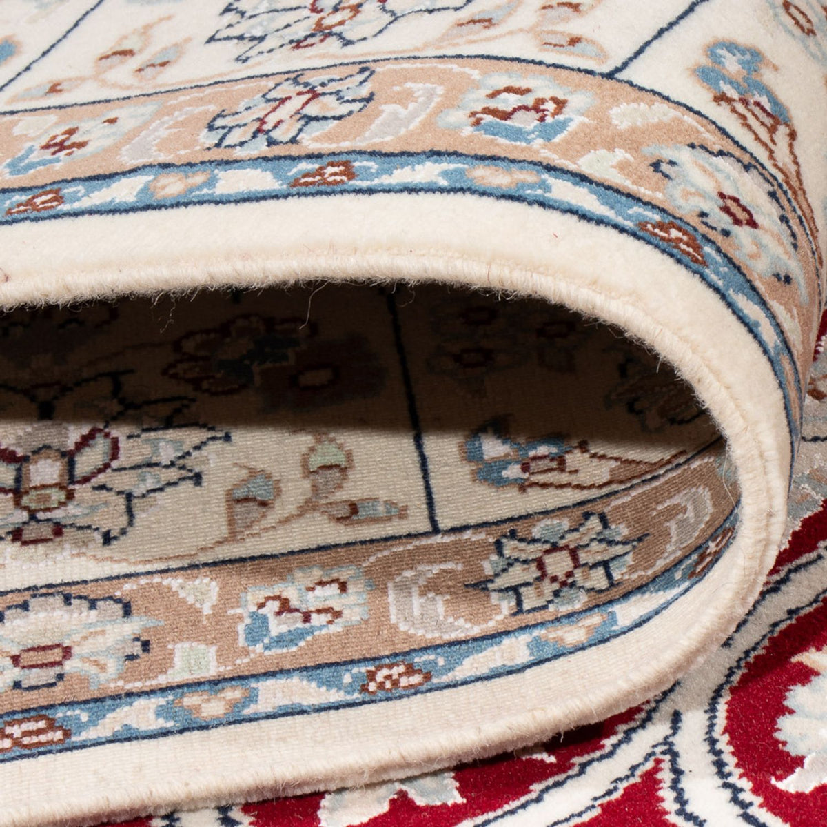 Persisk matta - Nain - Premium - 297 x 196 cm - röd