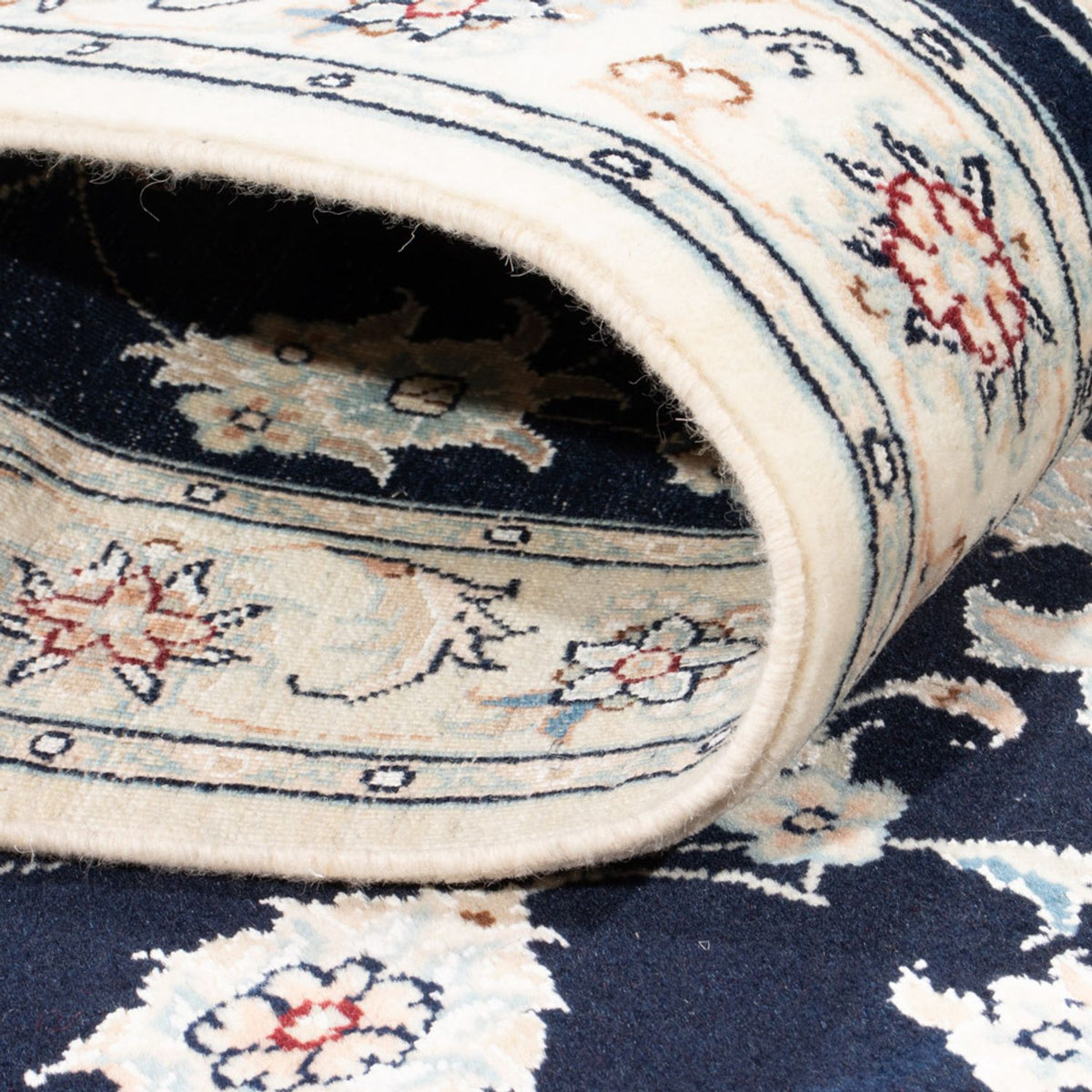 Runner Persisk matta - Nain - Royal - 204 x 81 cm - mörkblå