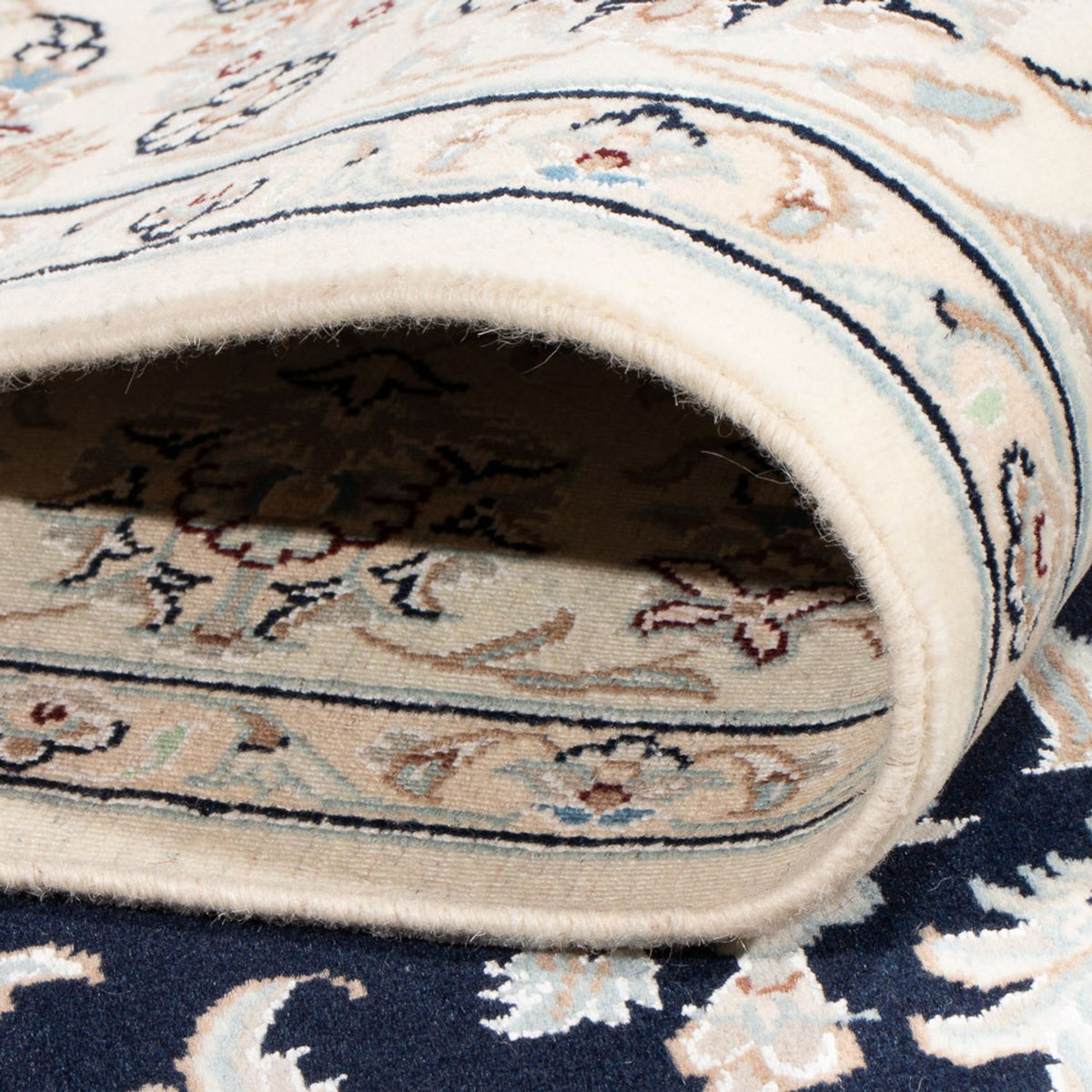 Persisk matta - Nain - Premium - 200 x 149 cm - mörkblå