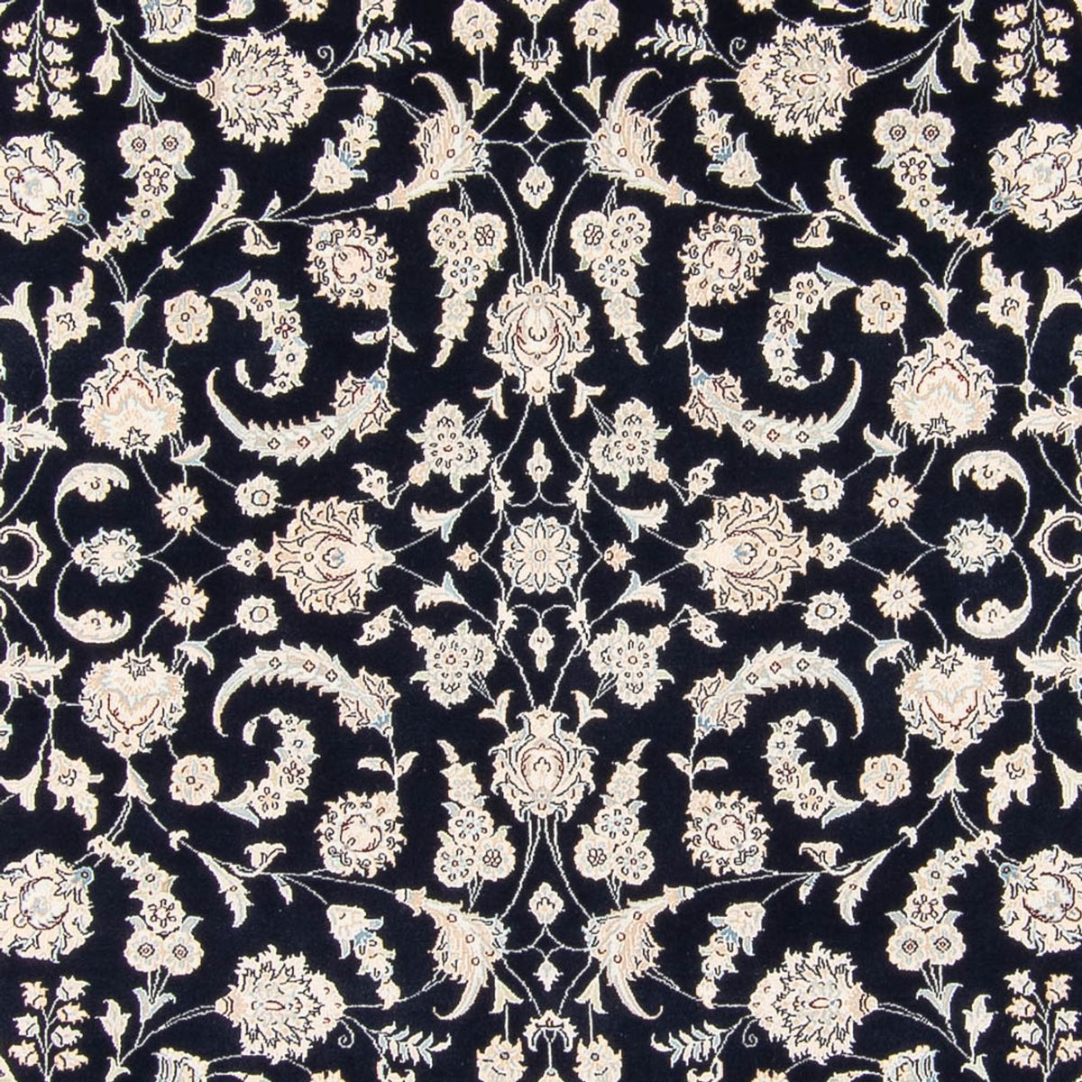 Persisk matta - Nain - 261 x 249 cm - mörkblå