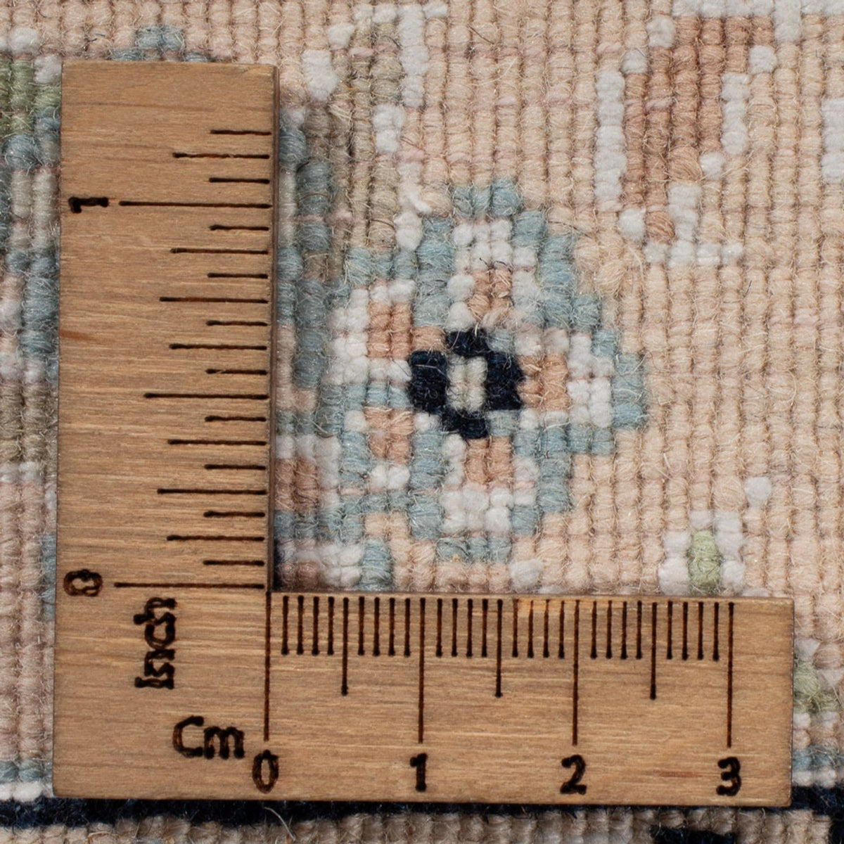 Persisk matta - Nain - 261 x 249 cm - mörkblå