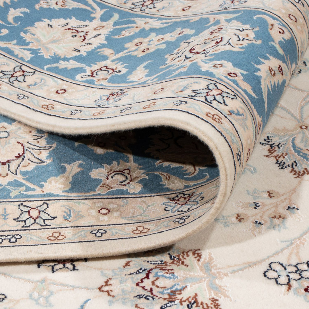 Persisk matta - Nain - 259 x 228 cm - grädde