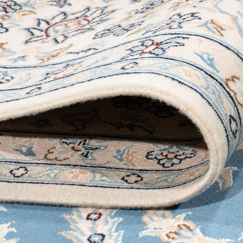 Persisk matta - Nain - Premium - 293 x 248 cm - ljusblå