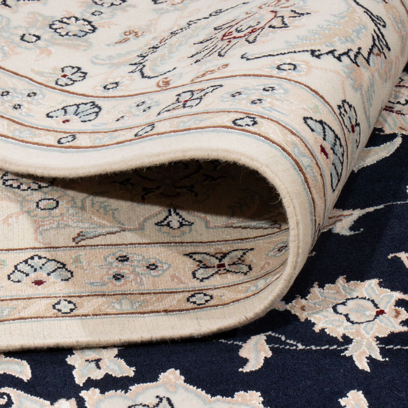 Persisk matta - Nain - 268 x 245 cm - mörkblå