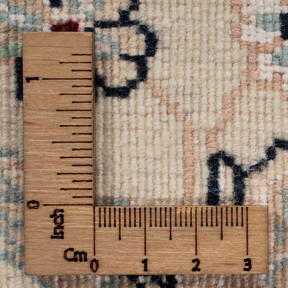 Persisk matta - Nain - 268 x 245 cm - mörkblå