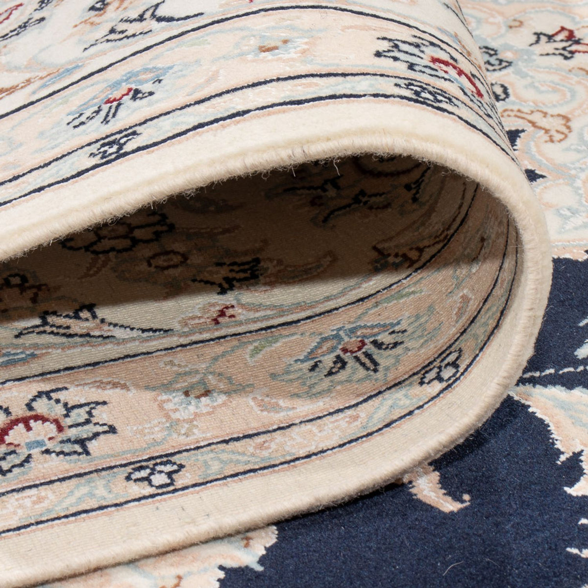 Persisk matta - Nain - Premium - 340 x 246 cm - mörkblå