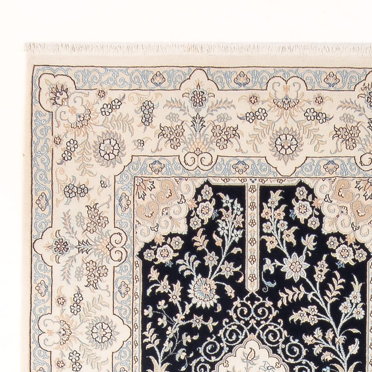 Persisk matta - Nain - Premium - 302 x 199 cm - mörkblå