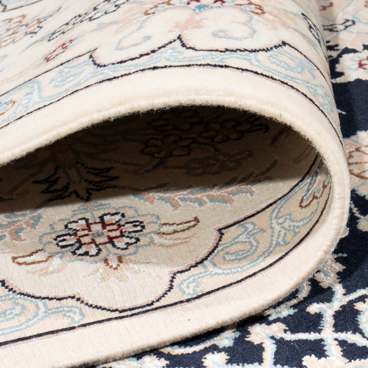 Persisk matta - Nain - Premium - 302 x 199 cm - mörkblå