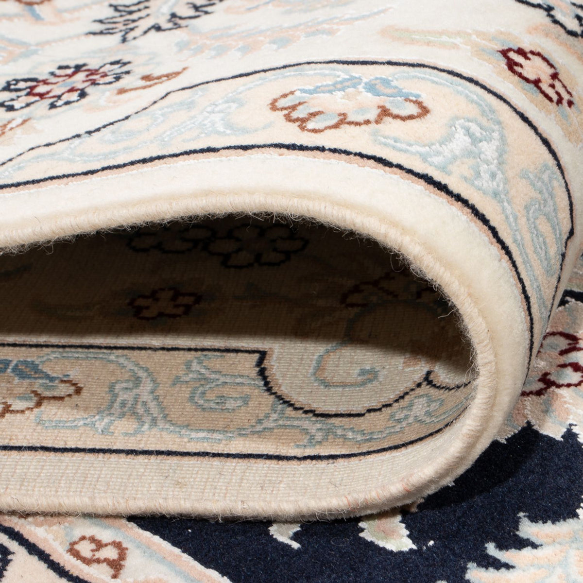 Persisk matta - Nain - Premium - 304 x 199 cm - mörkblå