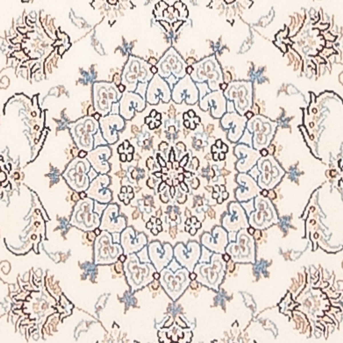 Runner Persisk matta - Nain - Premium - 249 x 82 cm - grädde