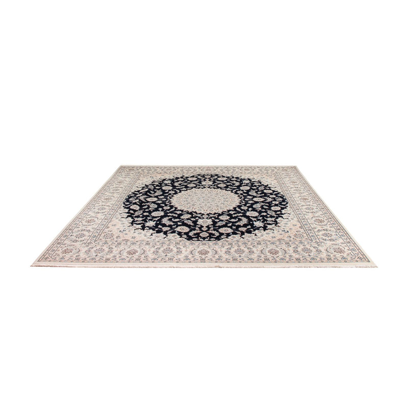 Persisk matta - Nain kvadrat  - 259 x 247 cm - mörkblå