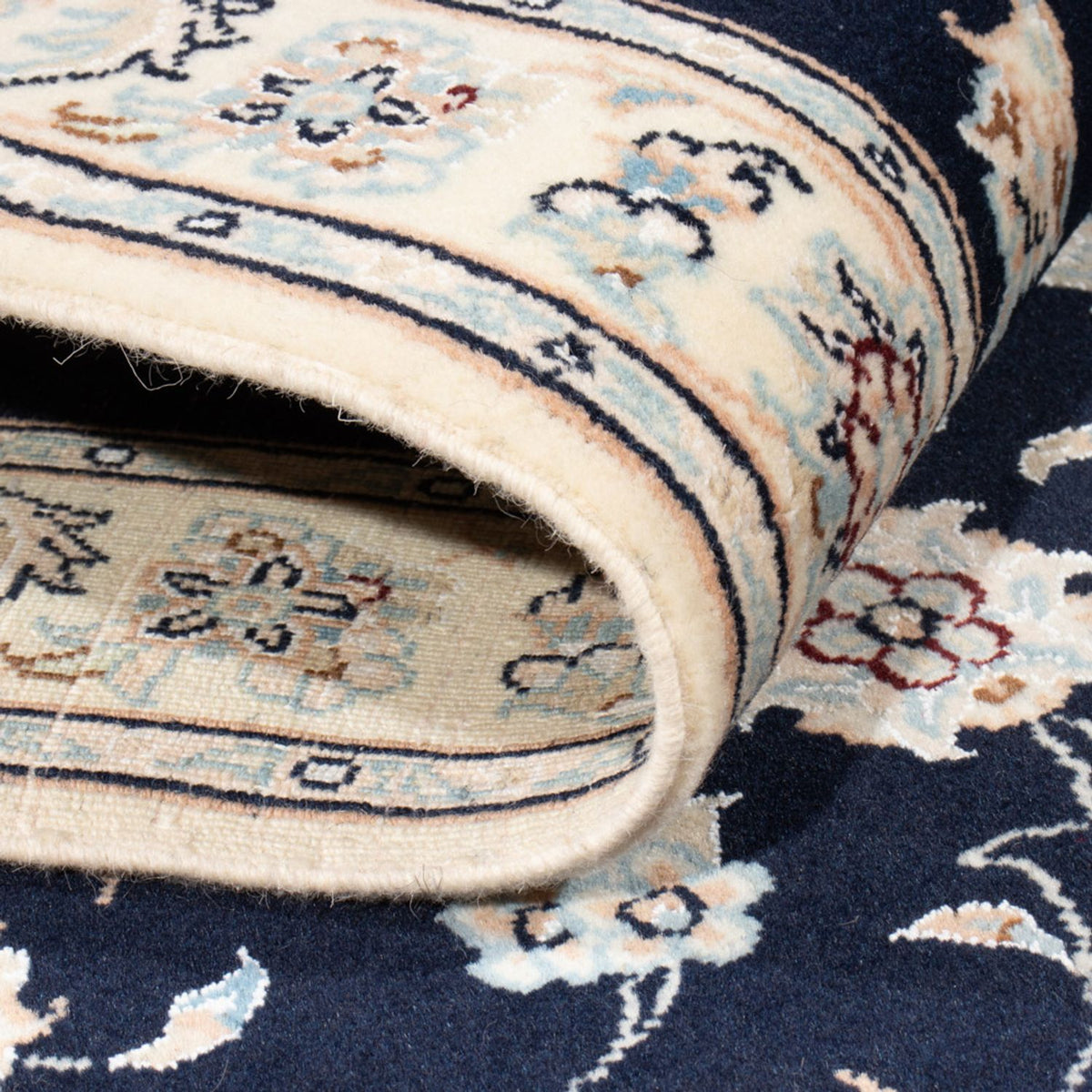 Runner Persisk matta - Nain - Royal - 207 x 80 cm - mörkblå