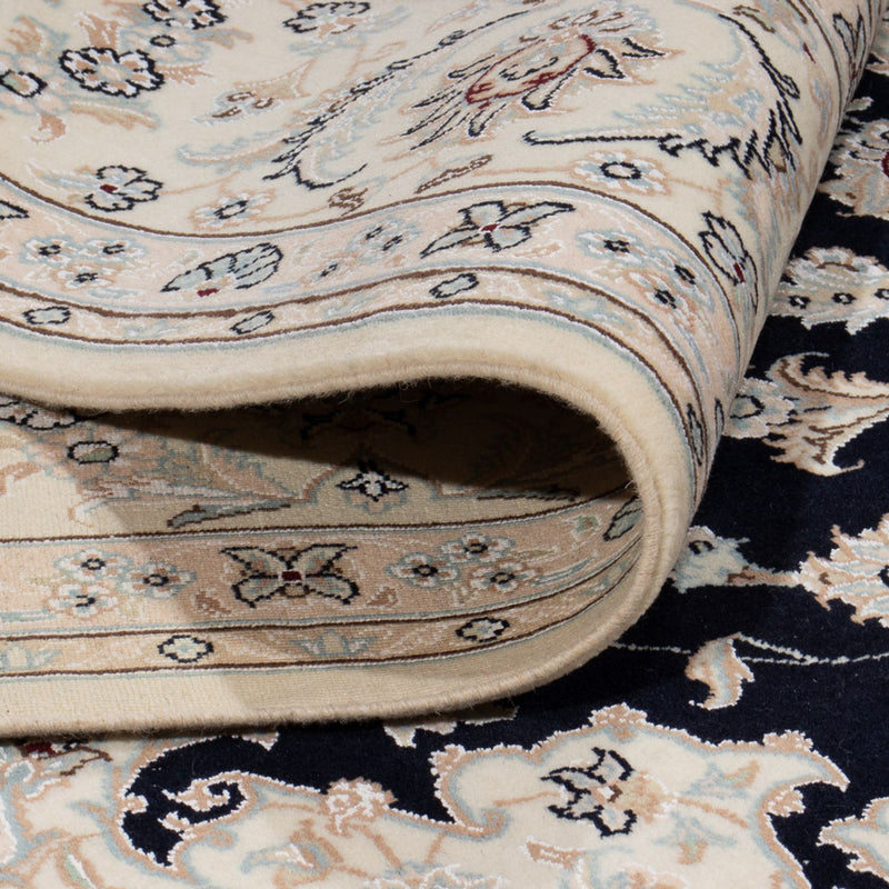 Persisk matta - Nain - 261 x 252 cm - mörkblå