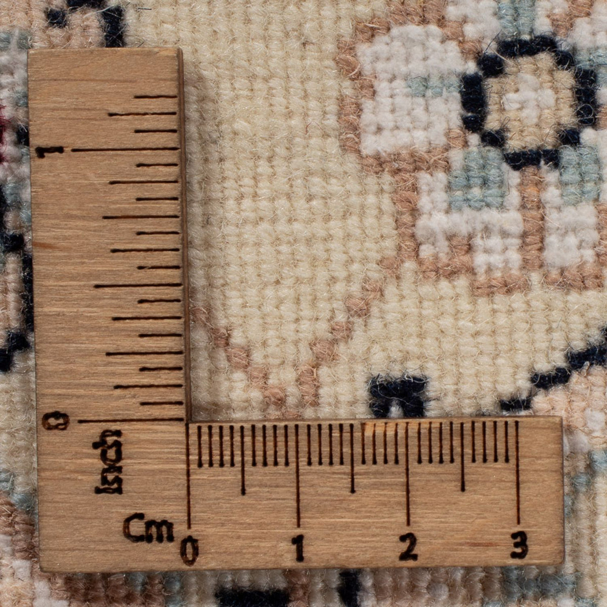 Persisk matta - Nain - 261 x 252 cm - mörkblå