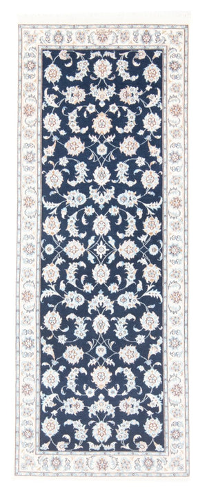 Runner Persisk matta - Nain - Royal - 205 x 78 cm - mörkblå