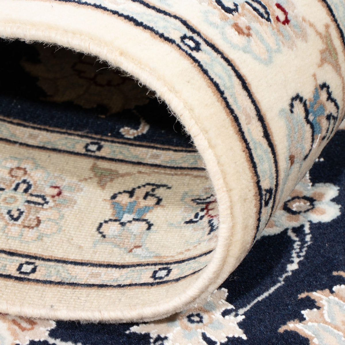 Runner Persisk matta - Nain - Royal - 205 x 78 cm - mörkblå