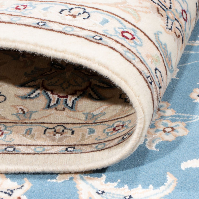 Persisk matta - Nain - Royal - 196 x 150 cm - ljusblå